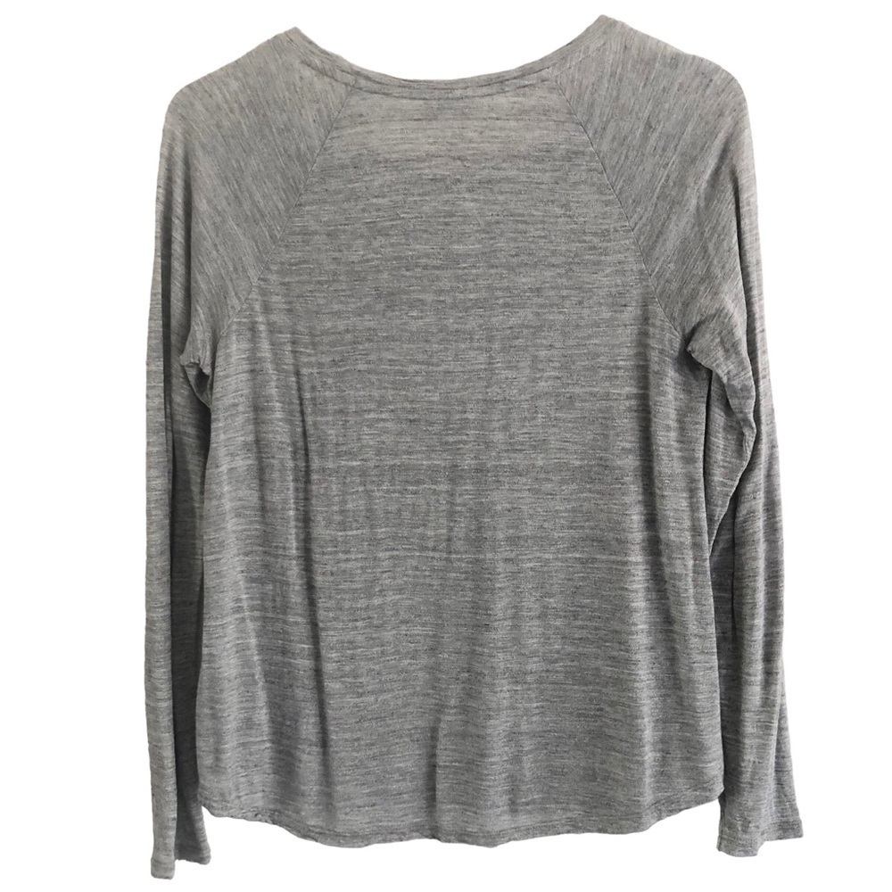 Vince Scoop Neck Lightweight Long Sleeve Top XS - Picture 3 of 5